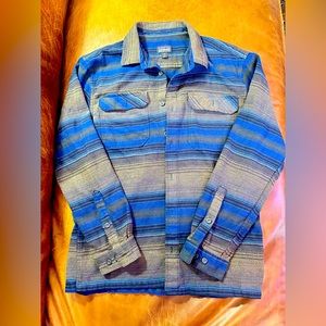 PATAGONIA men’s long sleeve flannel shirt button up